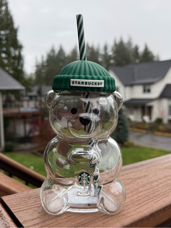 Starbucks Cold Cup Glass Bearista